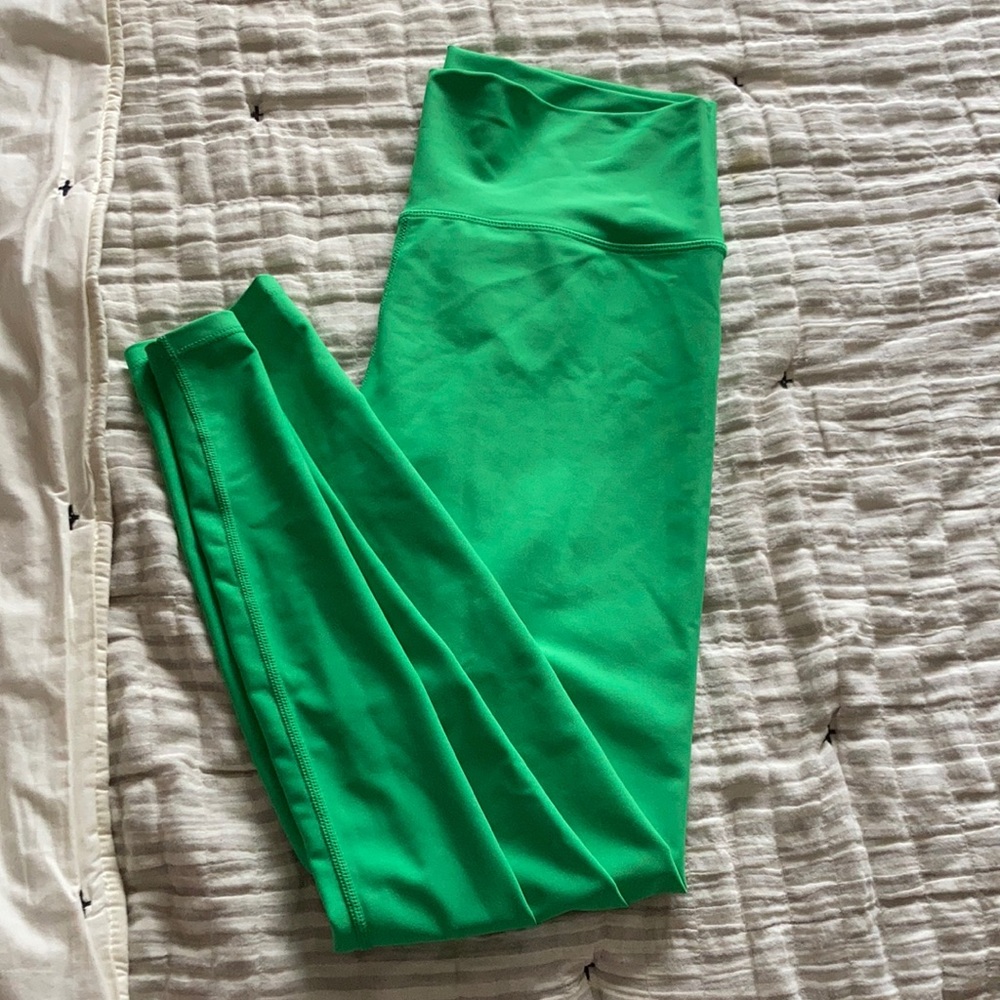 Sage collective bright green leggings